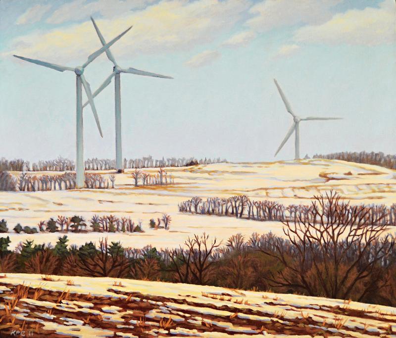 Winter Windmills